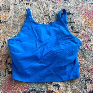 lululemon athletica Vibrant Blue Tank Top